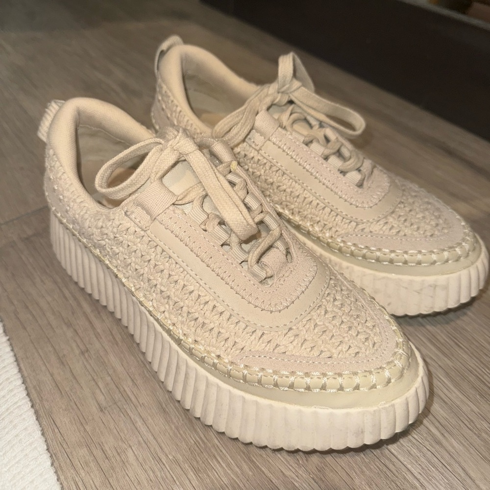 Dolce Vita Cream Sneakers